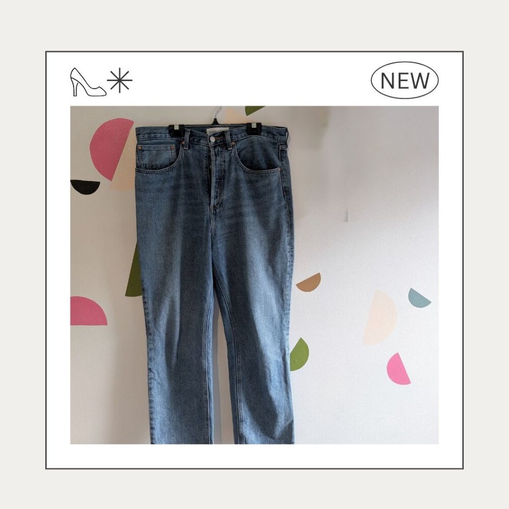 Denim Forum Farrah Wide Leg Jean